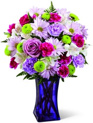The FTD Purple Pop Bouquet from Victor Mathis Florist in Louisville, KY